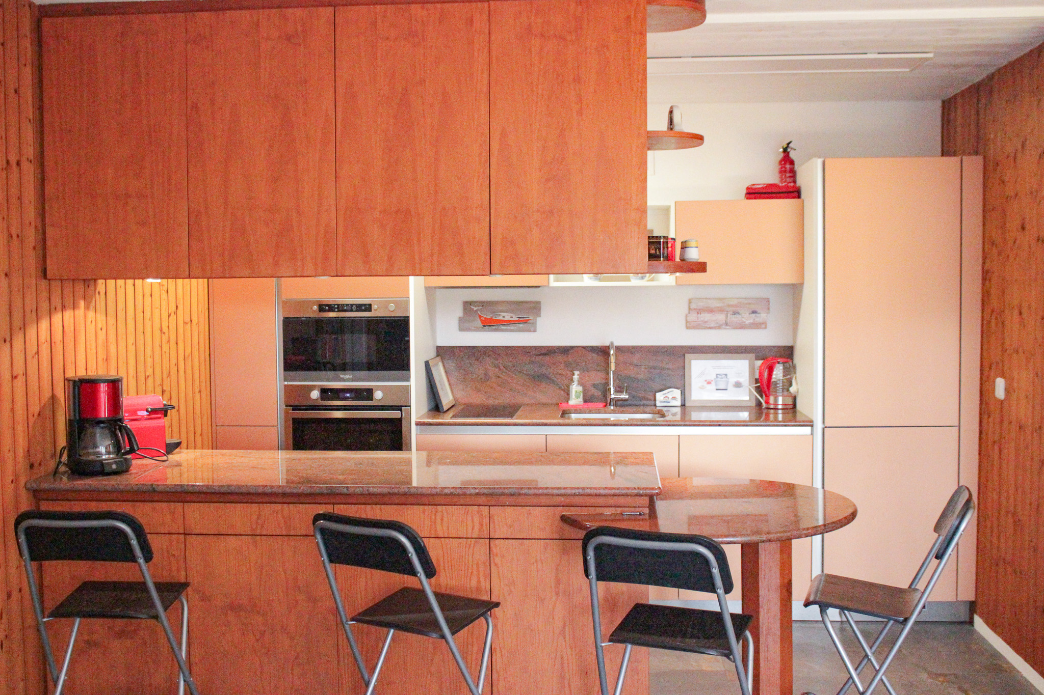 Maison corail, cuisine, cap ferret, villa